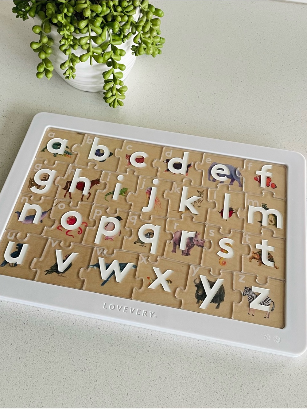 Lovevery Letter Sounds Animal Puzzle